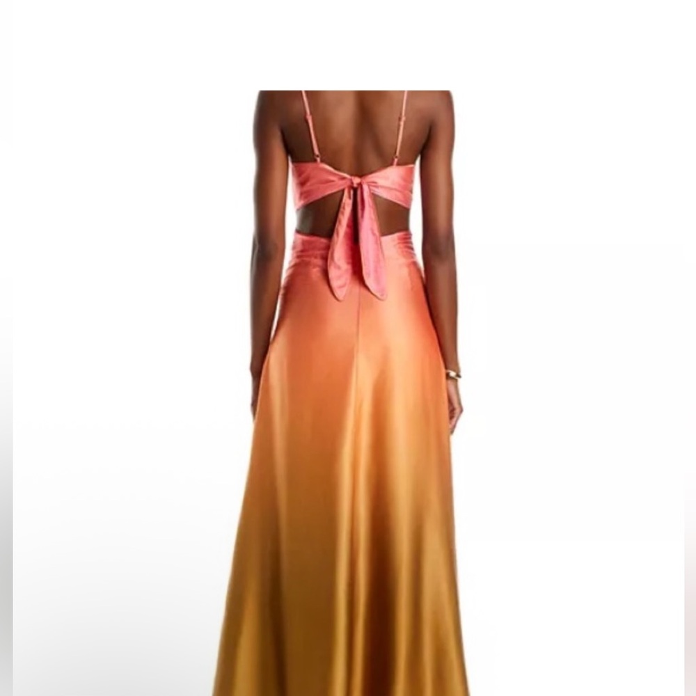 Bardot Pink Satin Chemise